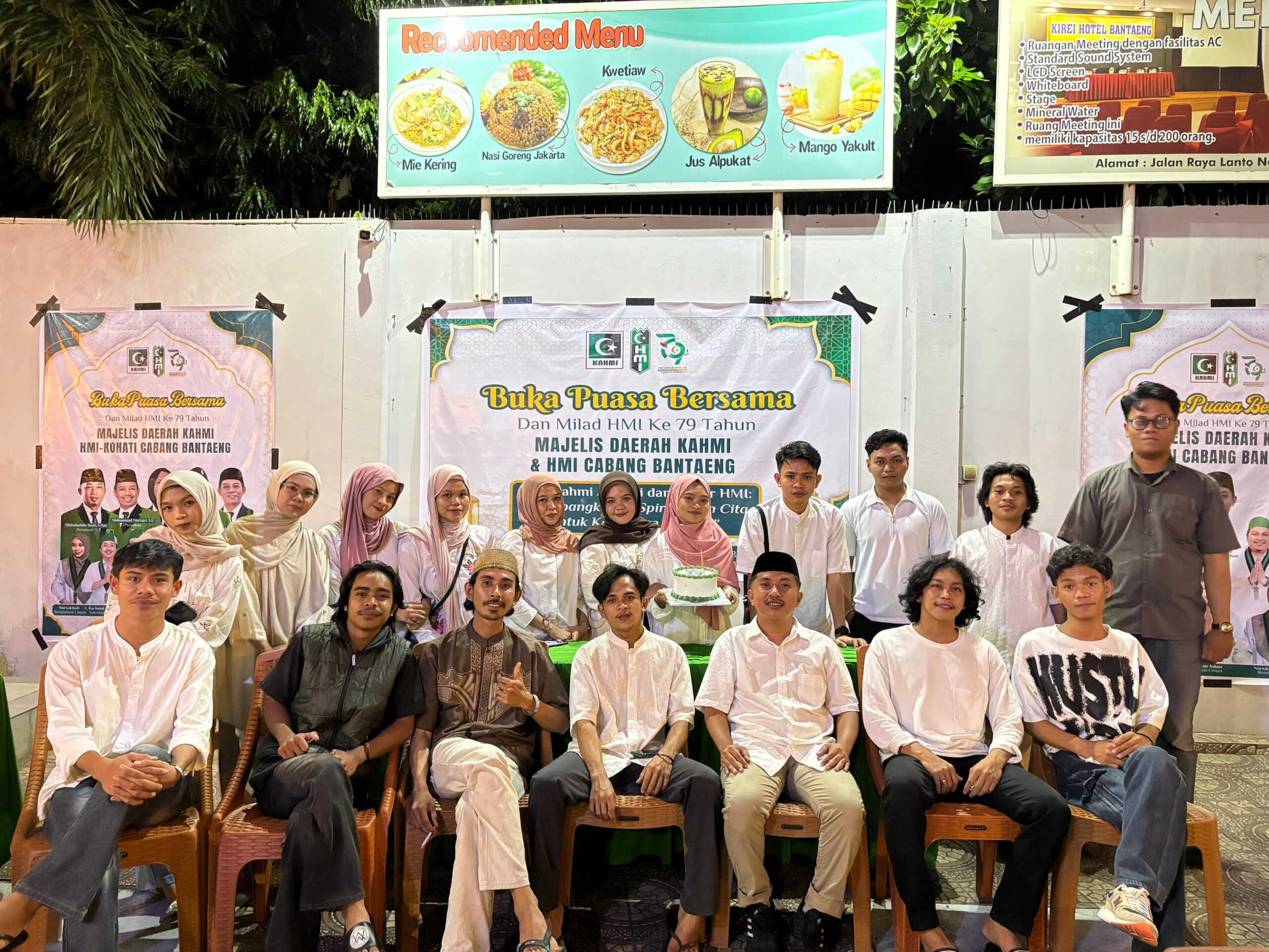 Momentum Milad ke-79 HMI dan Buka Puasa Bersama, HMI Cabang Bantaeng Matangkan Training Raya Nasional