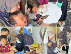 Puskesmas Kota Gelar Imunisasi Rutin, 20 Balita dan Ibu Hamil Terlayani