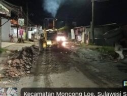 Gubernur Sulsel Pastikan Penanganan Darurat Jalan Rusak Moncongloe, Talud dan Aspal Disiapkan