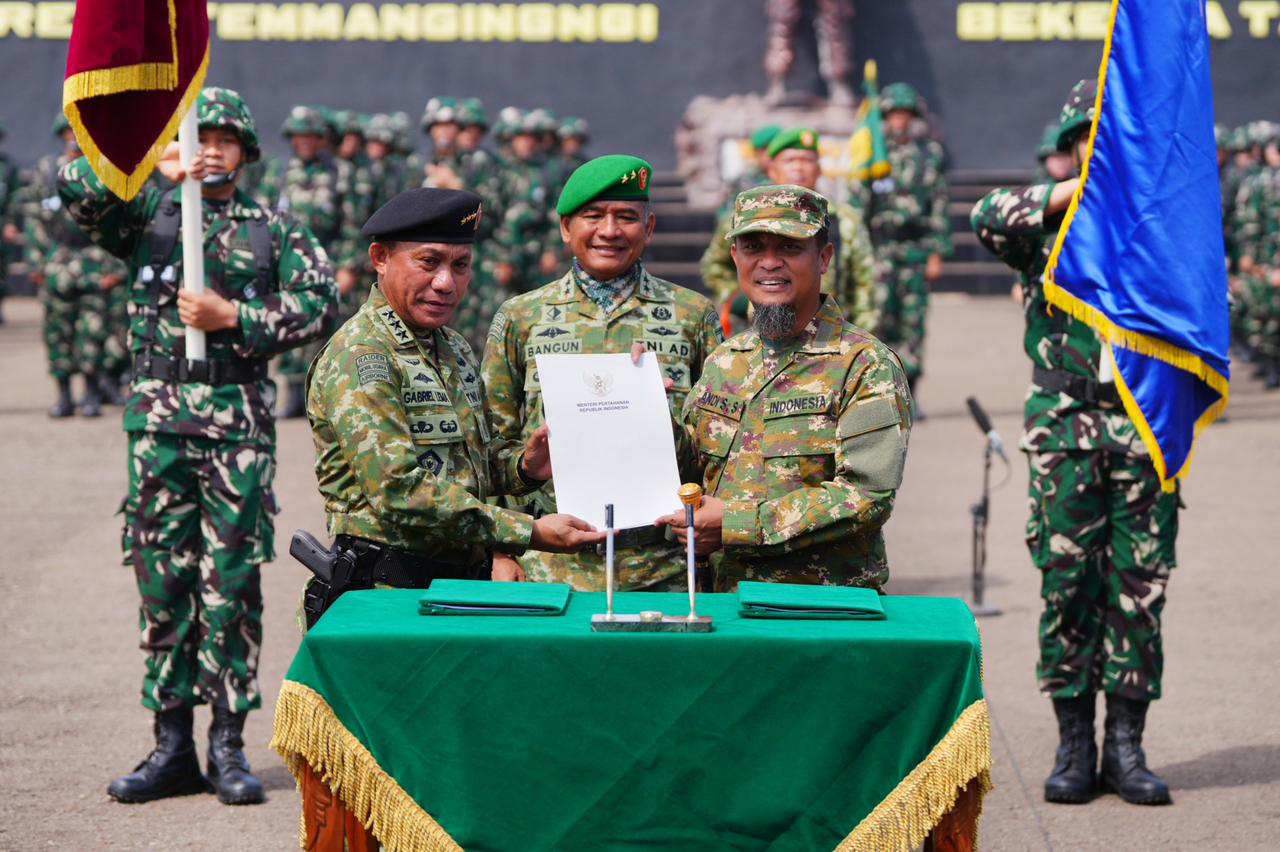 Sulsel Pionir Komcad Nasional, Gubernur Andi Sudirman: Perkuat Jiwa Patriotisme ASN Kita