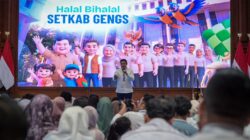 HalalBihalal, Seskab Teddy Ajak Pegawai Perkuat Silaturahmi