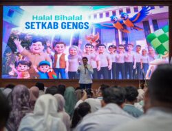 HalalBihalal, Seskab Teddy Ajak Pegawai Perkuat Silaturahmi