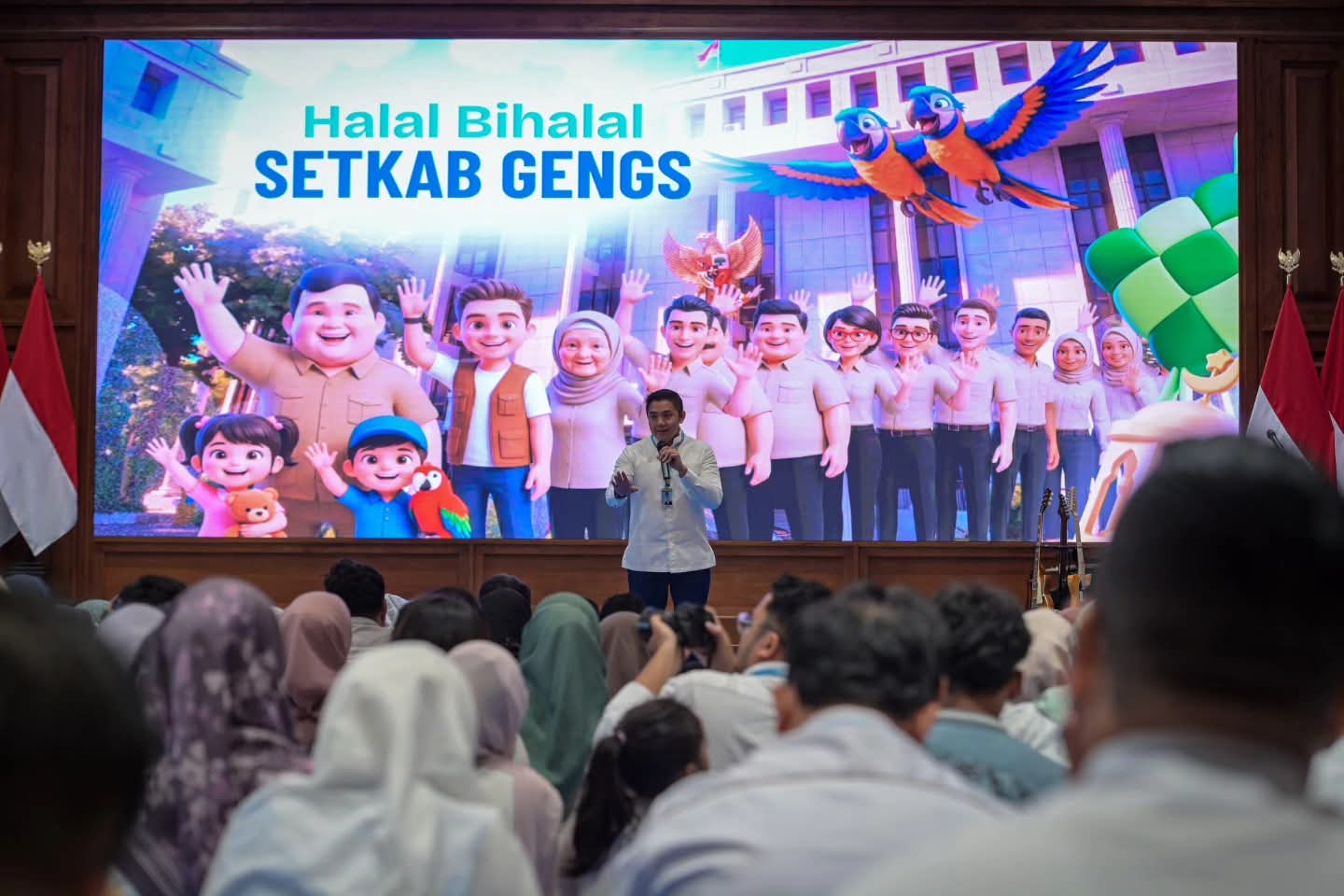 HalalBihalal, Seskab Teddy Ajak Pegawai Perkuat Silaturahmi