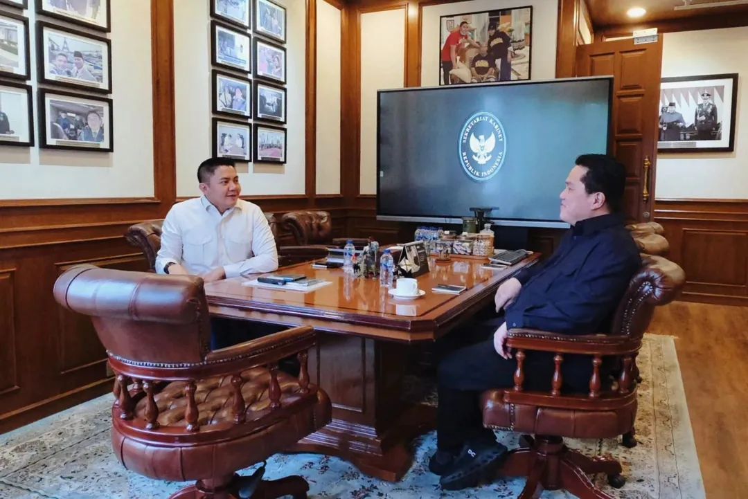 Seskab Teddy–Erick Bahas Evaluasi SEA Games 2026 dan Deregulasi Kemenpora