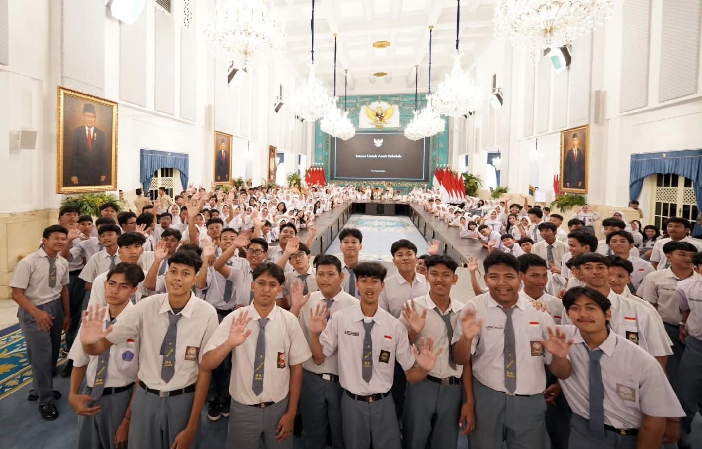 Dorong Perluas Wawasan Kebangsaan, Siswa SMAN 84 Belajar di Istana