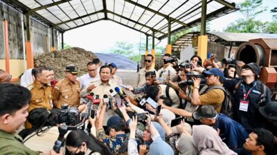 Presiden Prabowo Tinjau TPST Banyumas, Dorong Model Pengelolaan Sampah Modern