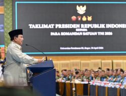 Presiden Prabowo Tekankan Peran Strategis Komandan TNI