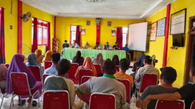 Pemdes Dampang Gandeng Dinas PUPR, Lakukan Penyuluhan BSPS untuk Warga