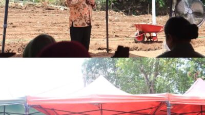 Bupati Takalar Dampingi Pangdam XIV/Hasanuddin Ground Breaking Koperasi Merah Putih
