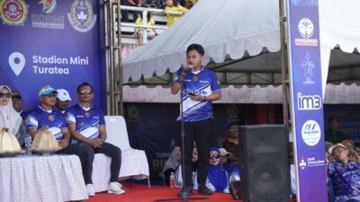Bupati Jeneponto Buka Turnamen Sepak Bola, Muh. Rizqan Paris: Kolaborasi Sukseskan Pertandingan