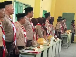 Kwarran Ponre Bone Gelar KMD, Camat Baharuddin: Lahirkan Kader Pramuka Berkualitas