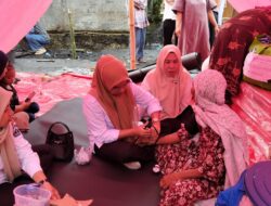 Aksi Kemanusiaan, Puskesmas Dampang Hadir Bantu Warga Terdampak Kebakaran