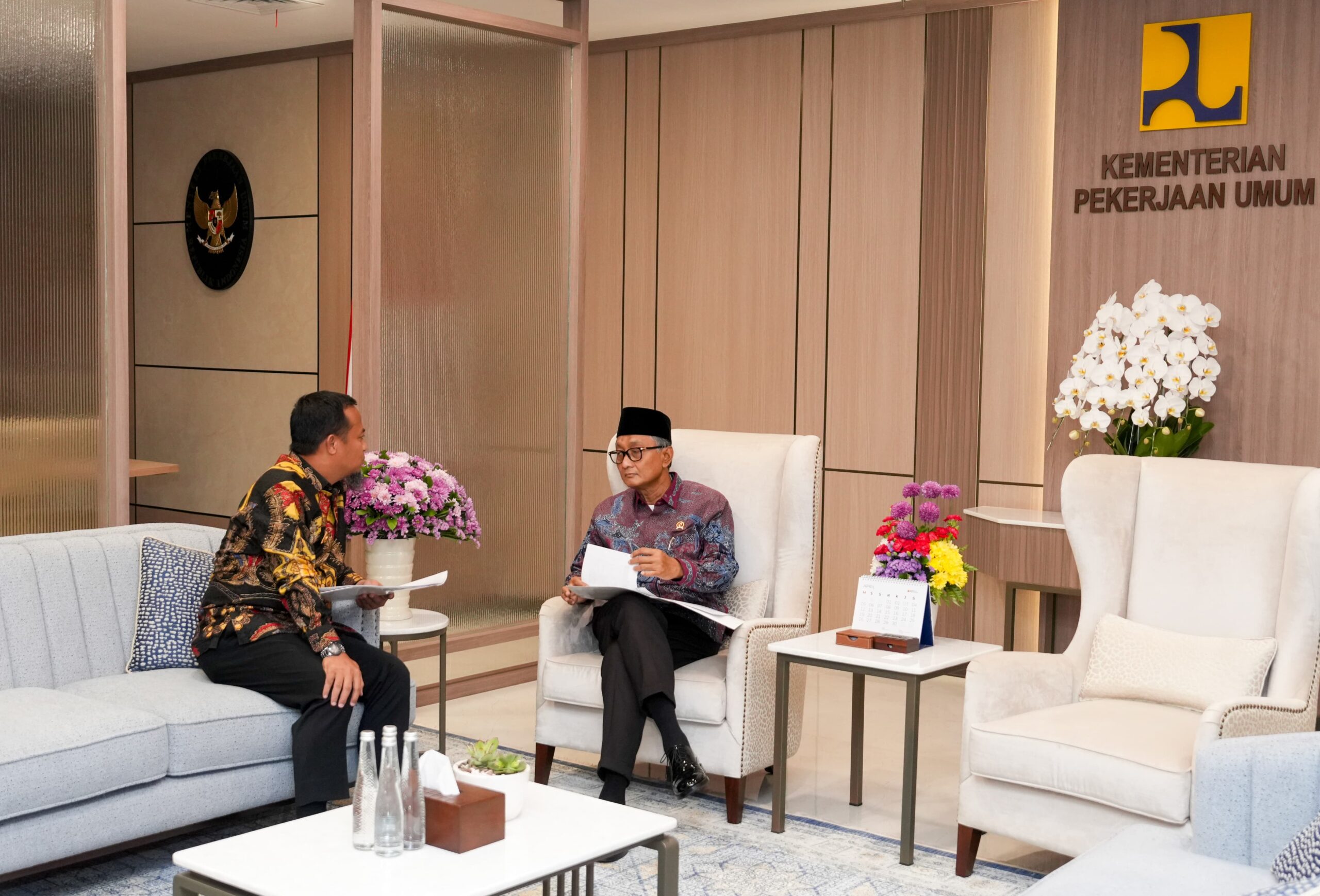 Perkuat Konektivitas Daerah, Andi Sudirman Ajukan Ruas Strategis dan Irigasi ke Kementerian PU