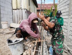 Semangat TMMD 128 Jeneponto: TNI dan Warga Kompak Bangun Pondasi Rumah Layak Huni