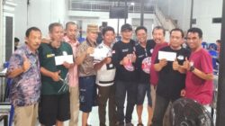 32 Pasang Ramaikan Turnamen Domino Silarurrahim di Warkop 77, ini Juaranya! 