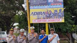 Gandeng Jasa Raharja, Satlantas Jeneponto Pasang Papan Bicara di Jalan Pahlawan Arungkeke