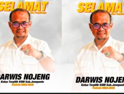 Terpilih Aklamasi, Darwis Nojeng Pimpin KONI Jeneponto