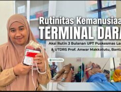 Bangkit untuk Kemanusiaan, Puskesmas Lasepang Kumpulkan 11 Kantong Darah