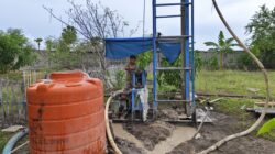 Dorong Akses Air Bersih di Lokasi TMMD ke 128, Warga Terimakasih Pembagunan Sumur Bor