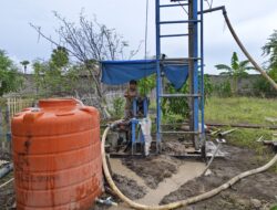 Dorong Akses Air Bersih di Lokasi TMMD ke 128, Warga Terimakasih Pembagunan Sumur Bor