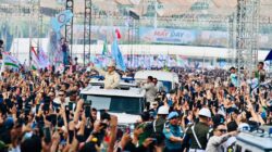Presiden Prabowo Peringati Hari Buruh 2026 di Monas, Tegaskan Komitmen Bela Kaum Pekerja