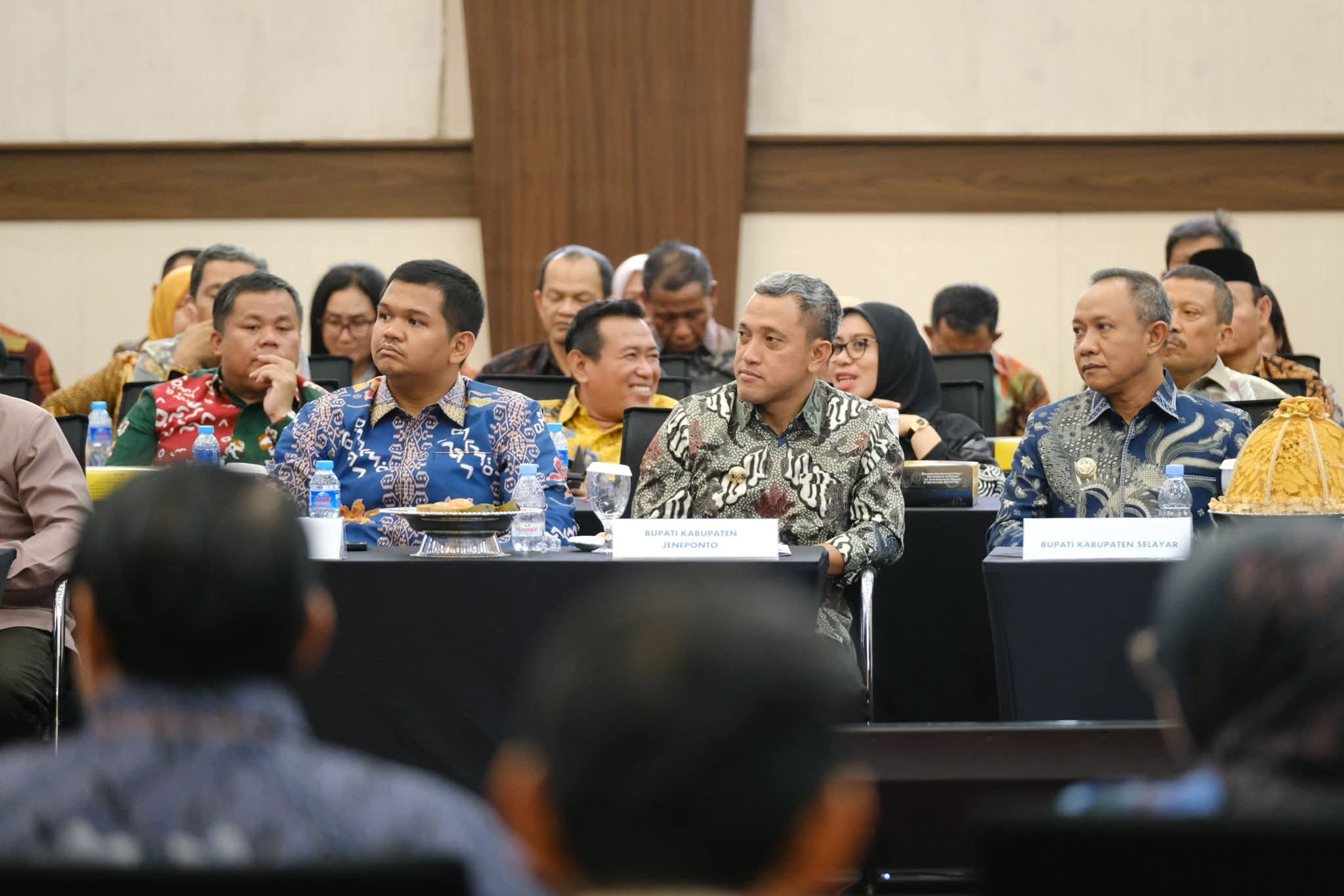 Bupati Jeneponto Hadiri High Level Meeting TPID Sulsel dan Ekspose Manajemen Talenta