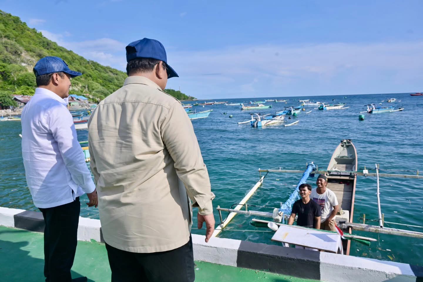 Presiden Prabowo Tinjau Kampung Nelayan Merah Putih di Gorontalo, ini yang Diperkuat