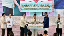 Presiden Prabowo Saksikan Penyerahan Rp10,27 Triliun dan 2,37 Juta Hektare Kawasan Hutan