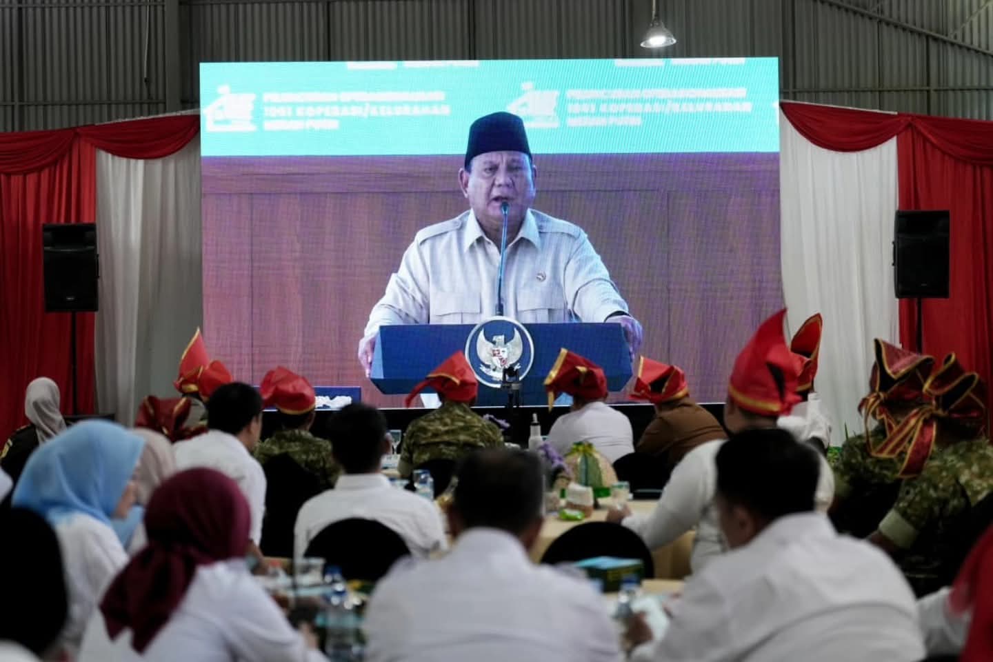 Presiden Prabowo Resmikan 1.061 Koperasi Merah Putih, Sulsel Percepat Pembentukan Kopdes