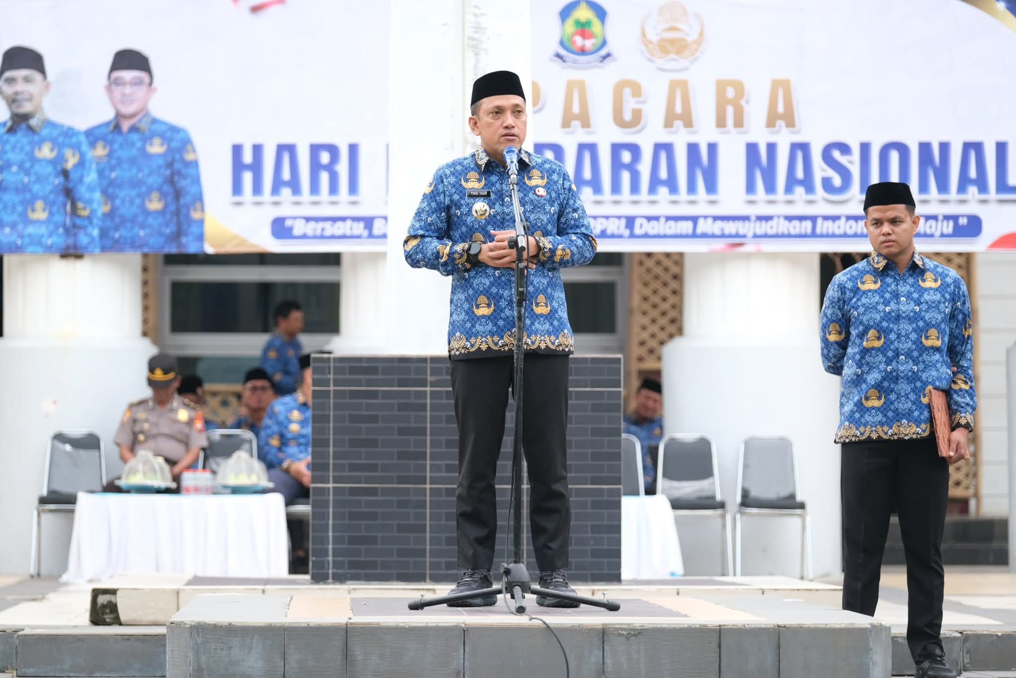 Bupati Jeneponto Pimpin Upacara Hari Kesadaran Nasional, Tekankan Disiplin dan Pelayanan Prima