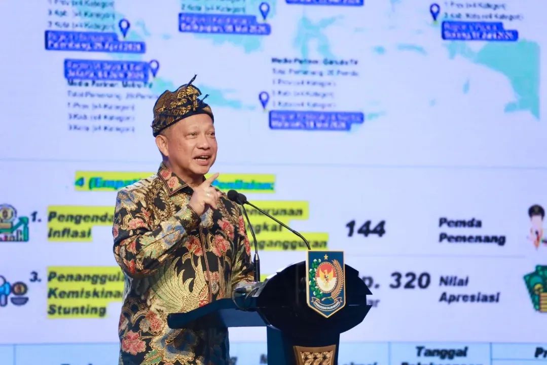 Kemendagri Beri Penghargaan dan Insentif Fiskal untuk Pemda Berprestasi
