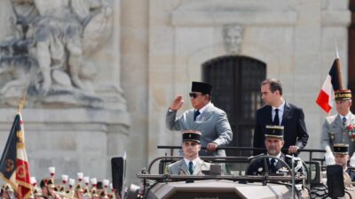 Presiden Prabowo Disambut Kehormatan Tinggi di Prancis