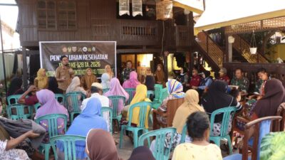 Bersama Dinkes, Satgas TMMD ke 128 Jeneponto Edukasi Kesehatan