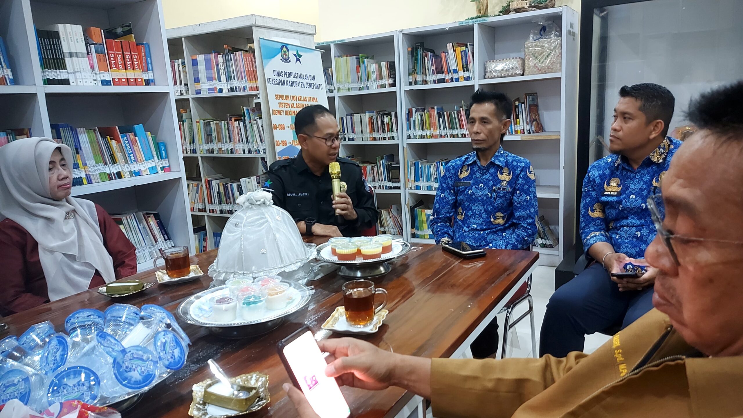 Ketua AAI Sulsel Kunjungi Pemkab Jeneponto, Perkuat Penataan Arsip dan Implementasi SPBE
