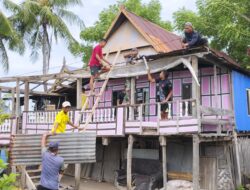 Satgas TMMD Jeneponto Bongkar RTLH Warga Arpal, Hadirkan Rumah Layak dan Harapan Baru