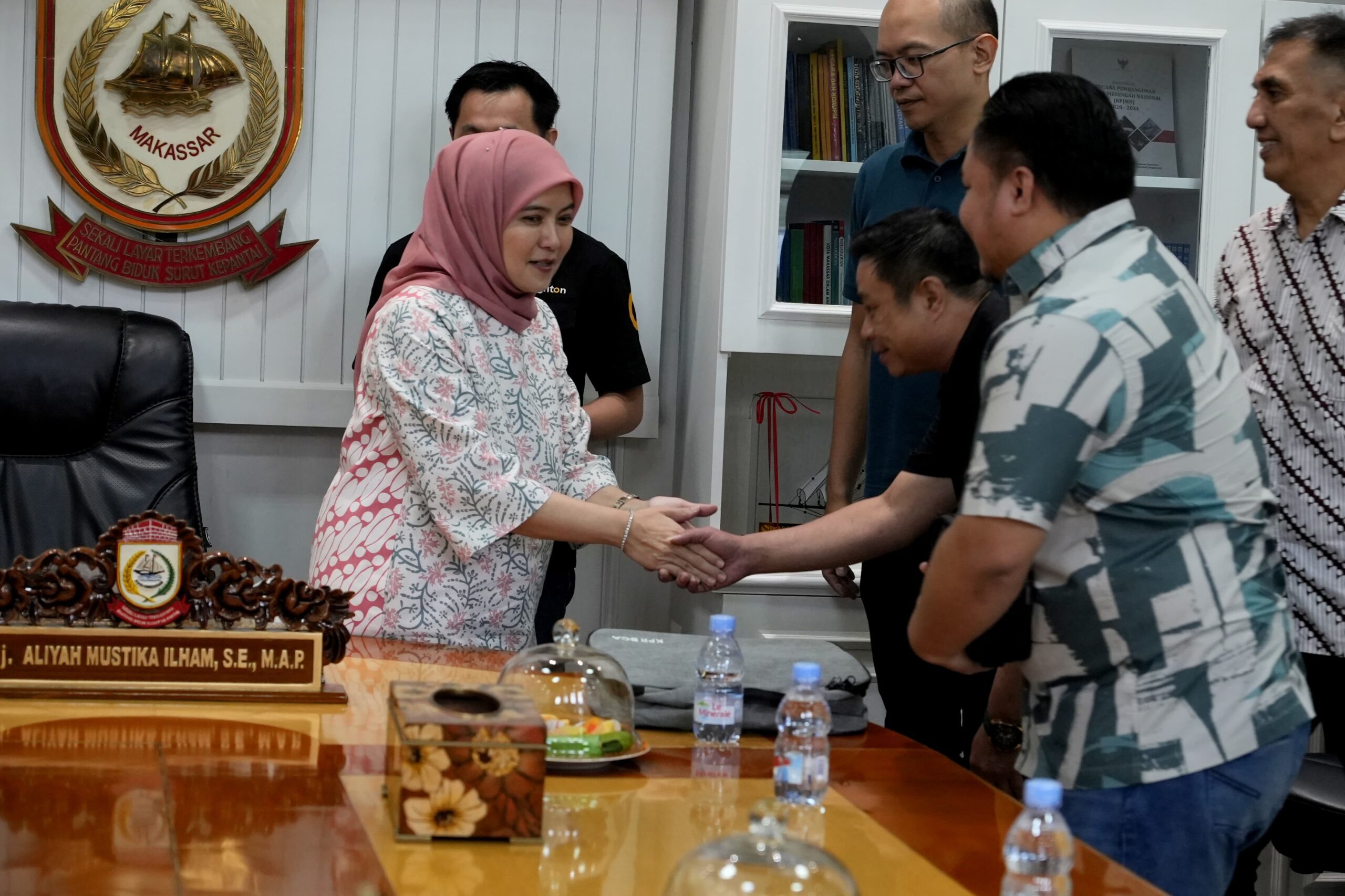 Wakil Wali Kota Makassar Terima Audiensi Brighton Property