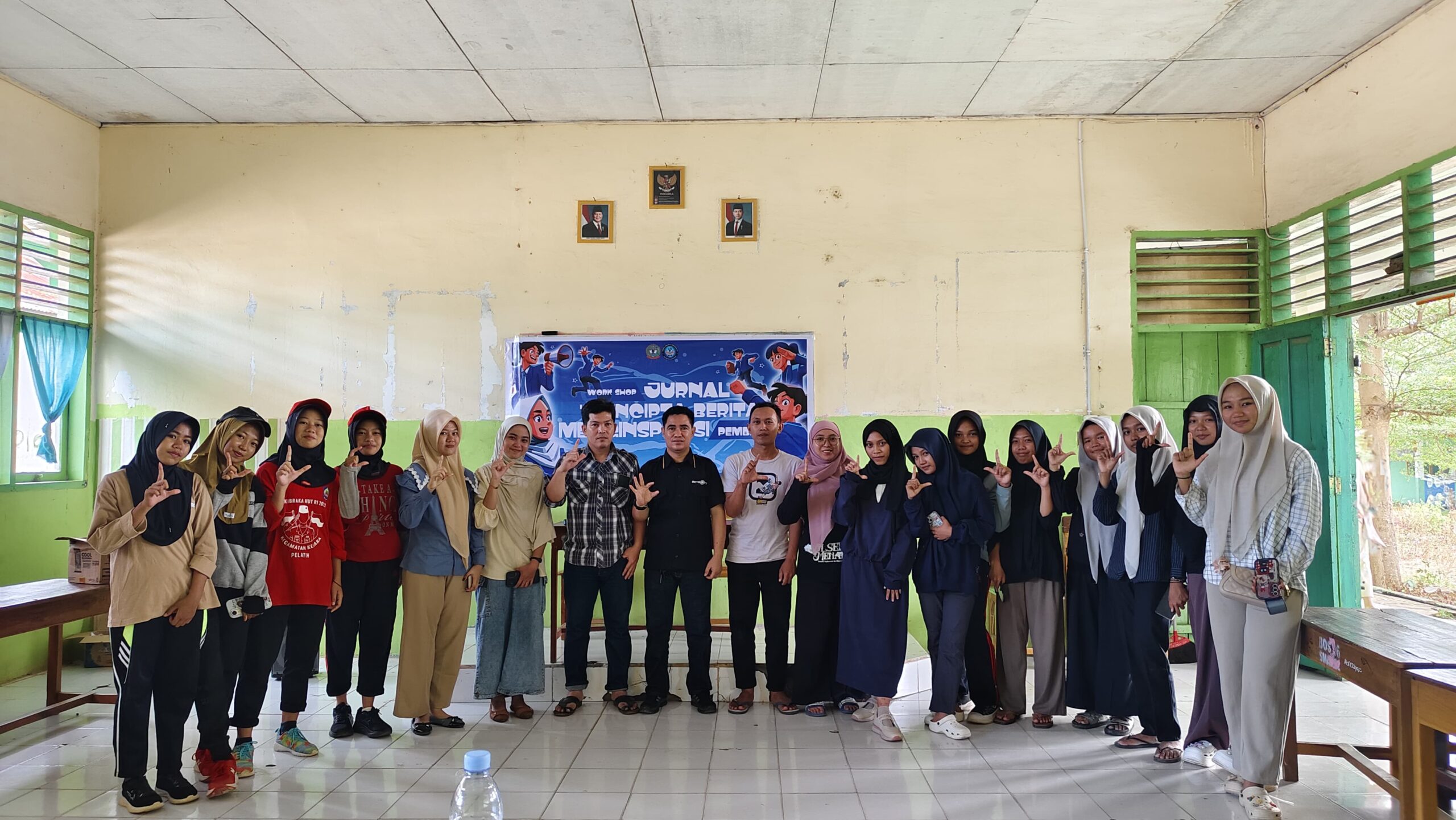 Siswa SMAN 6 Jeneponto Antusias Ikut Pelatihan Workshop Jurnalistik