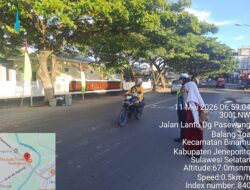 Jaga Keselamatan Anak Sekolah, Satlantas Polres Jeneponto Rutin Turun Atur Lalin Pagi