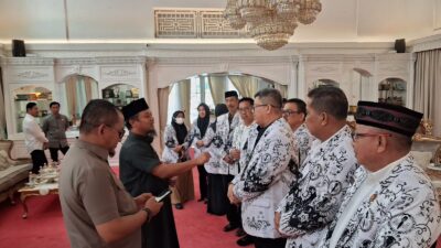 Audiensi PGRI Sulsel, Gubernur Andi Sudirman Minta Porsenijar 2026 Digabung dengan Anti Mager