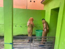 Puskesmas Sinoa Laksanakan Inspeksi Kesling di MTs Sinoa
