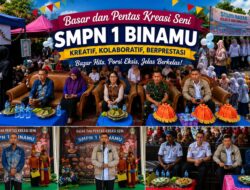Bapers’26: SMPN 1 Binamu Jeneponto Wadah Siswa Ekspresikan Bakat Lewat Bazar