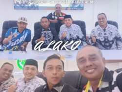 Tawwa, Wakil Ketua III PGRI Bantaeng Tuai Apresiasi dari Bupati Sidrap di Rakor PGRI Sulsel