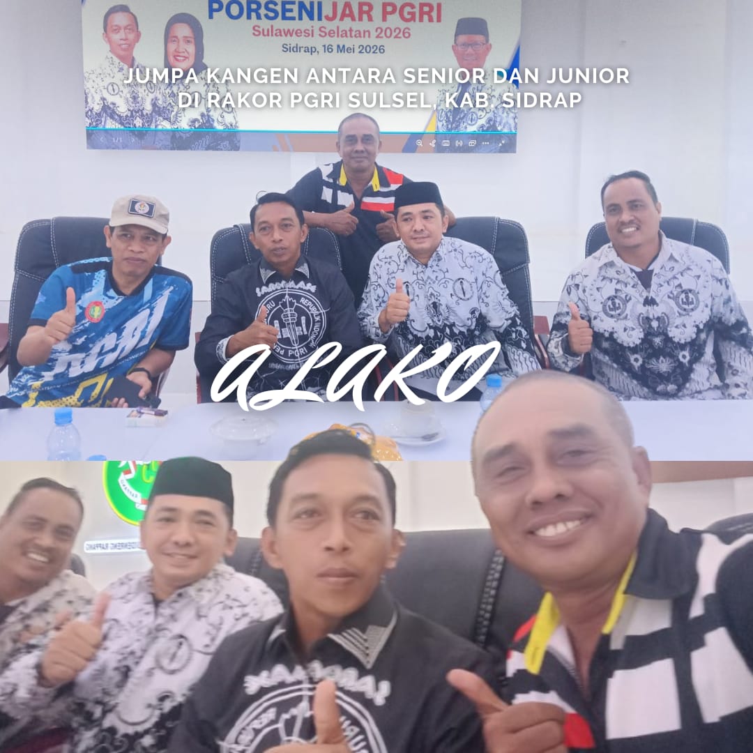 Tawwa, Wakil Ketua III PGRI Bantaeng Tuai Apresiasi dari Bupati Sidrap di Rakor PGRI Sulsel