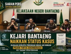 BREAKING NEWS: Dugaan Korupsi Hibah Air Minum PDAM Tirta Eremerasa Masuk Tahap Penyidikan