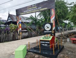 Simbol Pengabdian untuk Rakyat: Tugu TMMD ke 128 Kodim 1425 Jeneponto Berdiri Koko