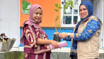 Puskesmas Loka Bagikan Bibit Katuk kepada Ibu Hamil di Bonto Lojong