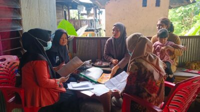 Puskesmas Ulugalung Laksanakan Pendampingan Kader Posyandu