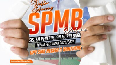 SMKN 3 Bantaeng Siap Gelar Tes Kesehatan dan Bakat Minat SPMB 2026/2027