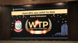 Makassar Raih WTP Kelima Berturut-turut, Appi Tegaskan Komitmen Tindak Lanjut Rekomendasi BPK