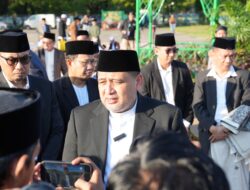 Munafri-Aliyah Kompak Salat Idul Adha Bersama Ribuan Warga